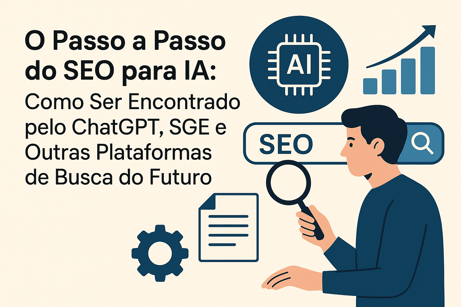 O Passo a Passo do SEO para IA: Como Ser Encontrado pelo ChatGPT, SGE e Outras Plataformas de Busca do Futuro